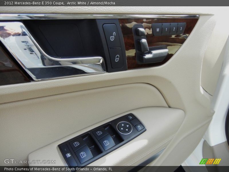 Arctic White / Almond/Mocha 2012 Mercedes-Benz E 350 Coupe