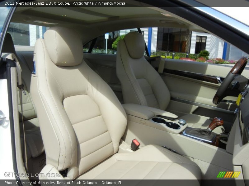 Arctic White / Almond/Mocha 2012 Mercedes-Benz E 350 Coupe
