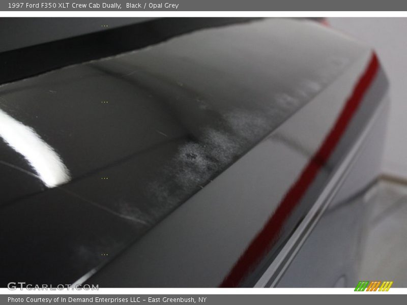 Black / Opal Grey 1997 Ford F350 XLT Crew Cab Dually