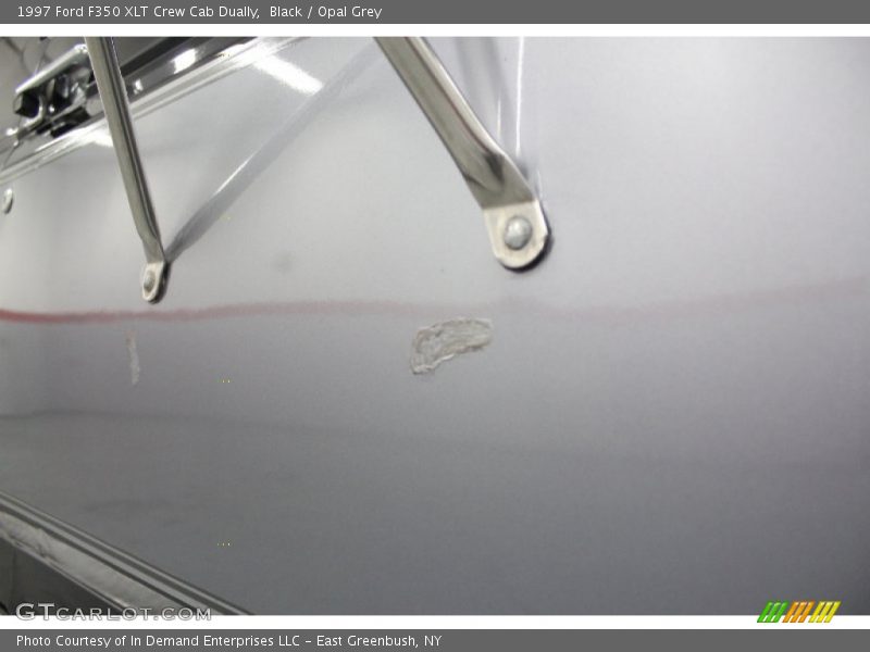 Black / Opal Grey 1997 Ford F350 XLT Crew Cab Dually