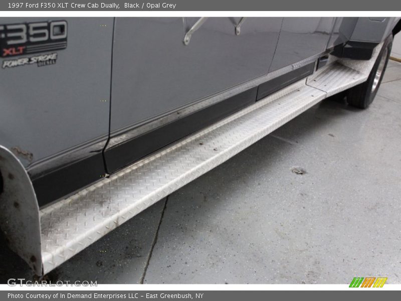 Black / Opal Grey 1997 Ford F350 XLT Crew Cab Dually