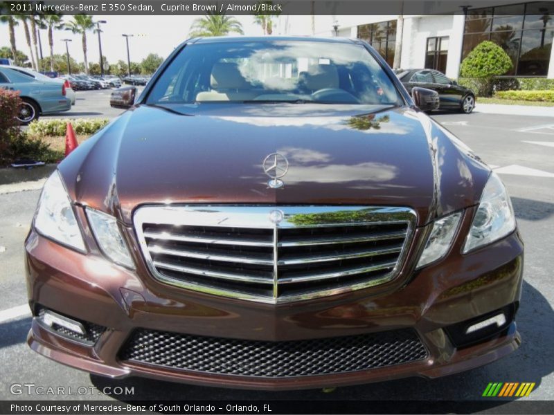 Cuprite Brown / Almond/Black 2011 Mercedes-Benz E 350 Sedan