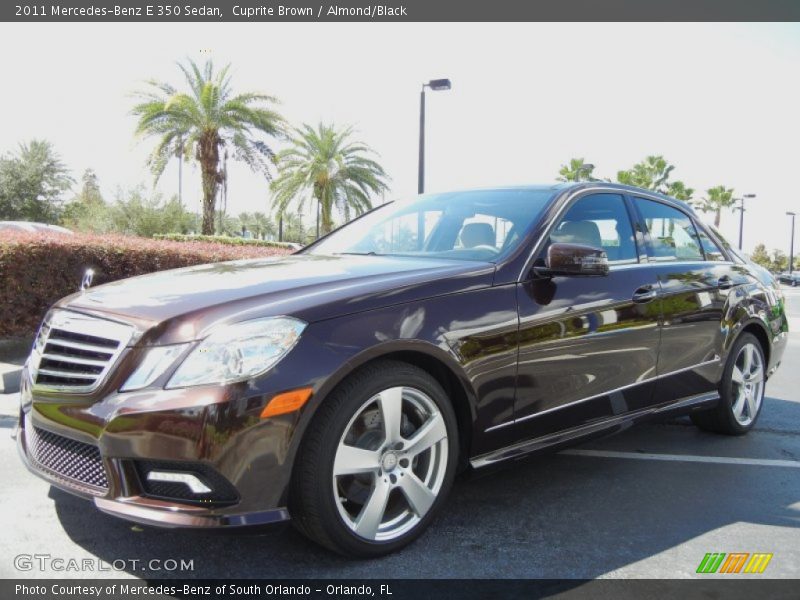 Cuprite Brown / Almond/Black 2011 Mercedes-Benz E 350 Sedan
