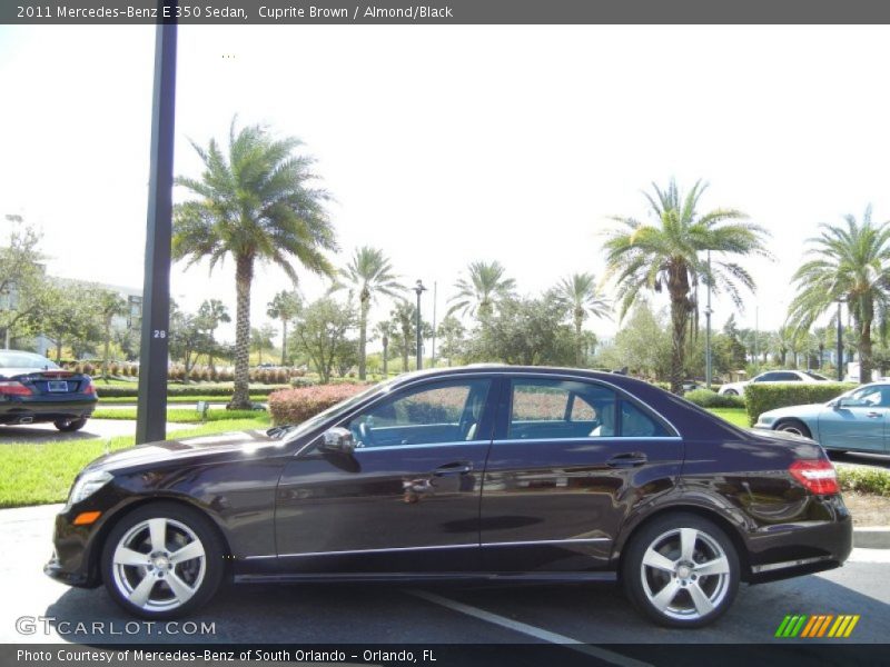 Cuprite Brown / Almond/Black 2011 Mercedes-Benz E 350 Sedan