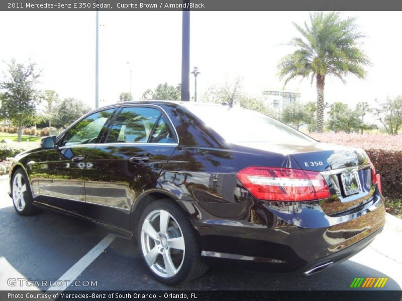 Cuprite Brown / Almond/Black 2011 Mercedes-Benz E 350 Sedan
