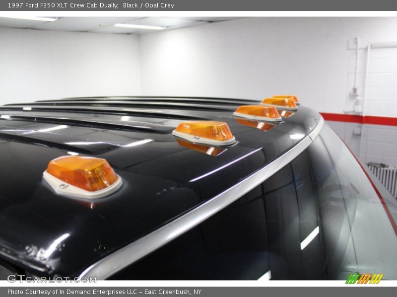 Black / Opal Grey 1997 Ford F350 XLT Crew Cab Dually