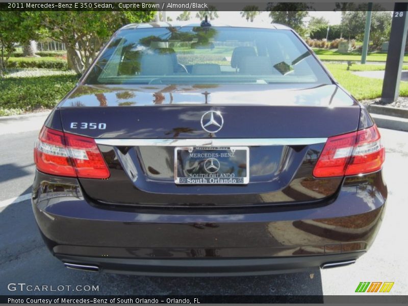 Cuprite Brown / Almond/Black 2011 Mercedes-Benz E 350 Sedan
