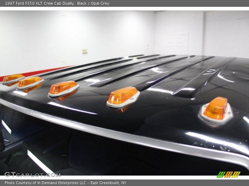 Black / Opal Grey 1997 Ford F350 XLT Crew Cab Dually