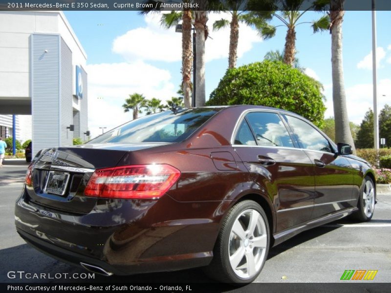 Cuprite Brown / Almond/Black 2011 Mercedes-Benz E 350 Sedan