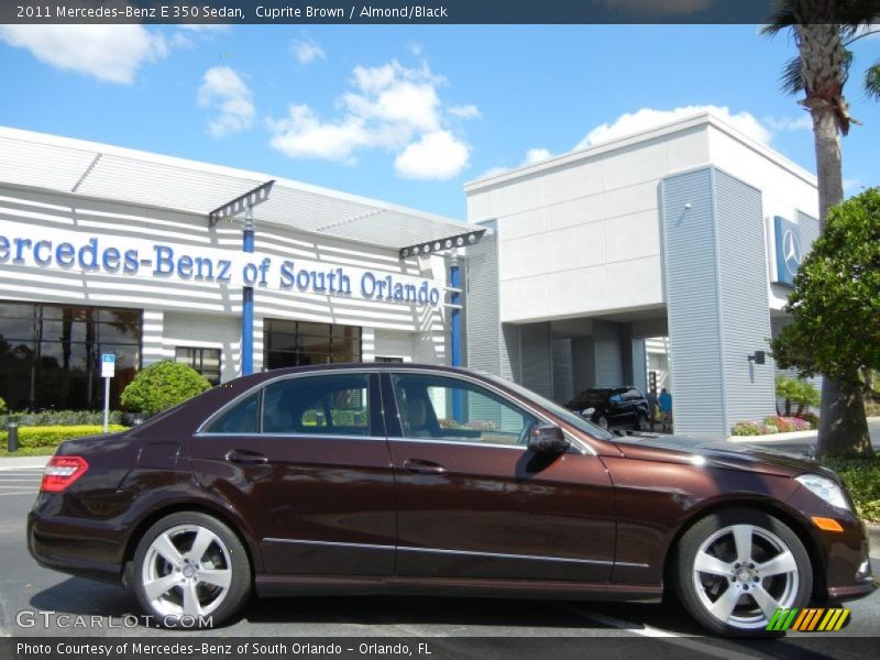 Cuprite Brown / Almond/Black 2011 Mercedes-Benz E 350 Sedan