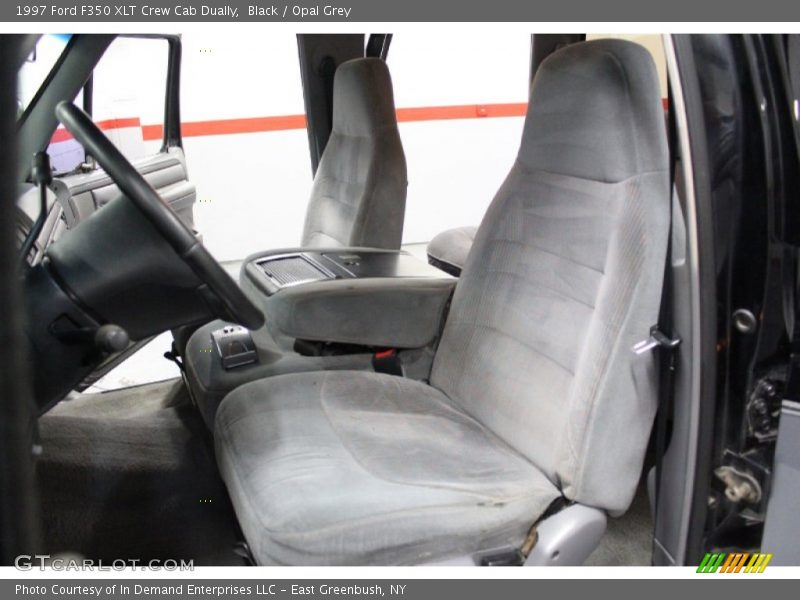 Black / Opal Grey 1997 Ford F350 XLT Crew Cab Dually