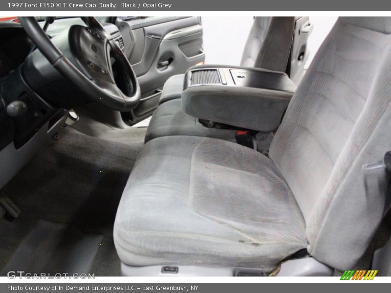 Black / Opal Grey 1997 Ford F350 XLT Crew Cab Dually