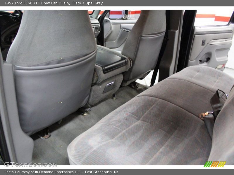 Black / Opal Grey 1997 Ford F350 XLT Crew Cab Dually