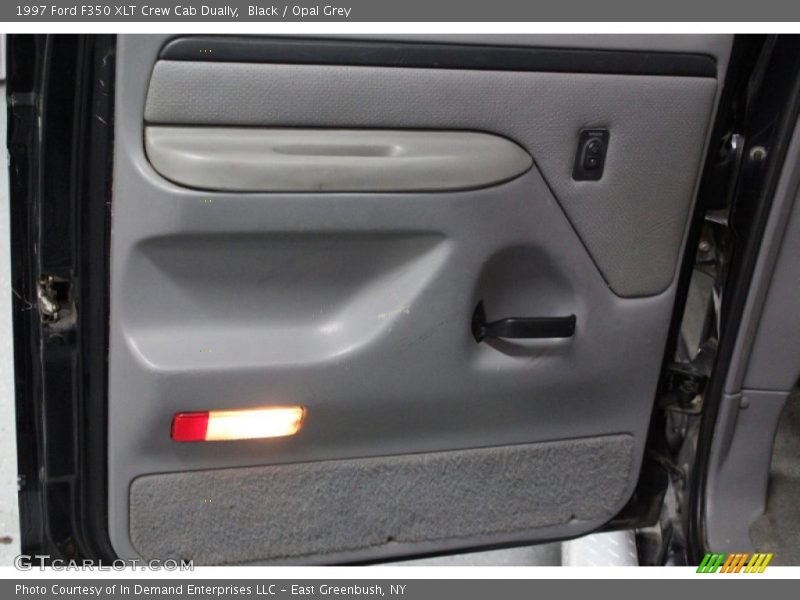 Black / Opal Grey 1997 Ford F350 XLT Crew Cab Dually