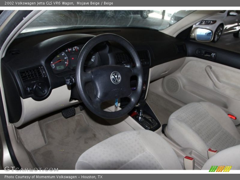  2002 Jetta GLS VR6 Wagon Beige Interior