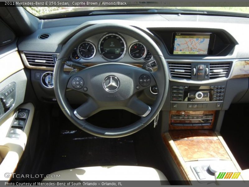 Cuprite Brown / Almond/Black 2011 Mercedes-Benz E 350 Sedan