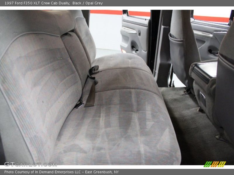 Black / Opal Grey 1997 Ford F350 XLT Crew Cab Dually