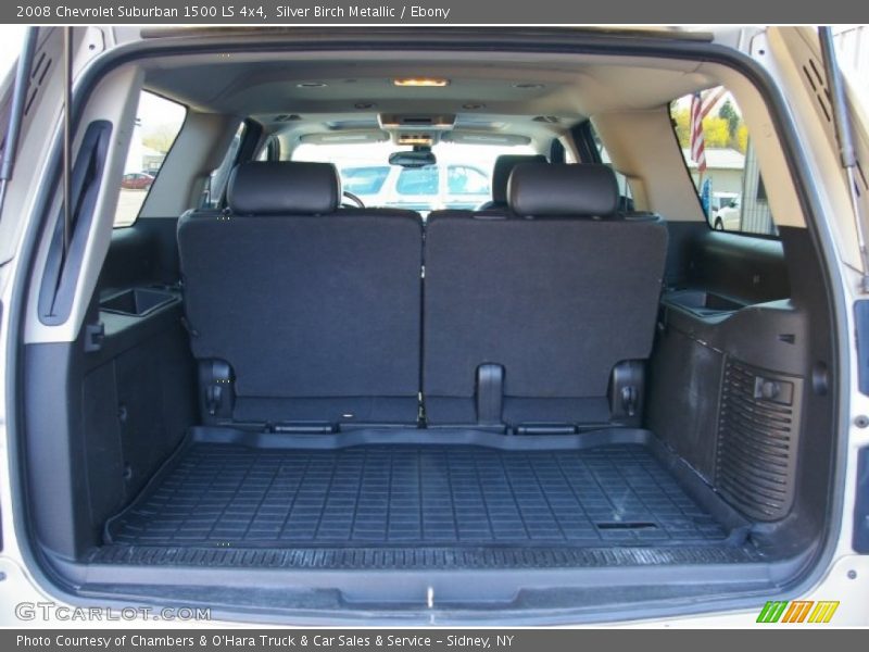 Silver Birch Metallic / Ebony 2008 Chevrolet Suburban 1500 LS 4x4