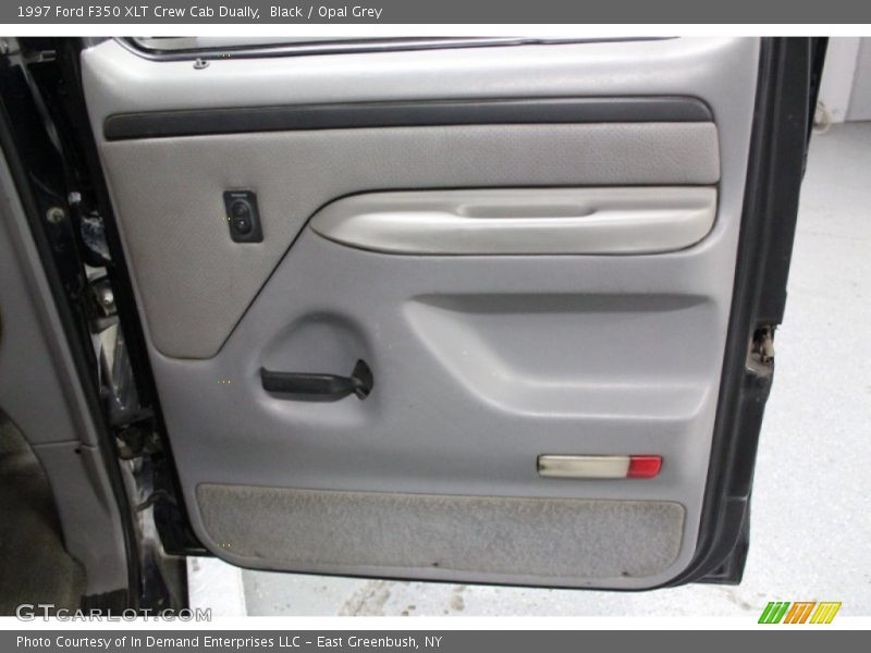 Black / Opal Grey 1997 Ford F350 XLT Crew Cab Dually