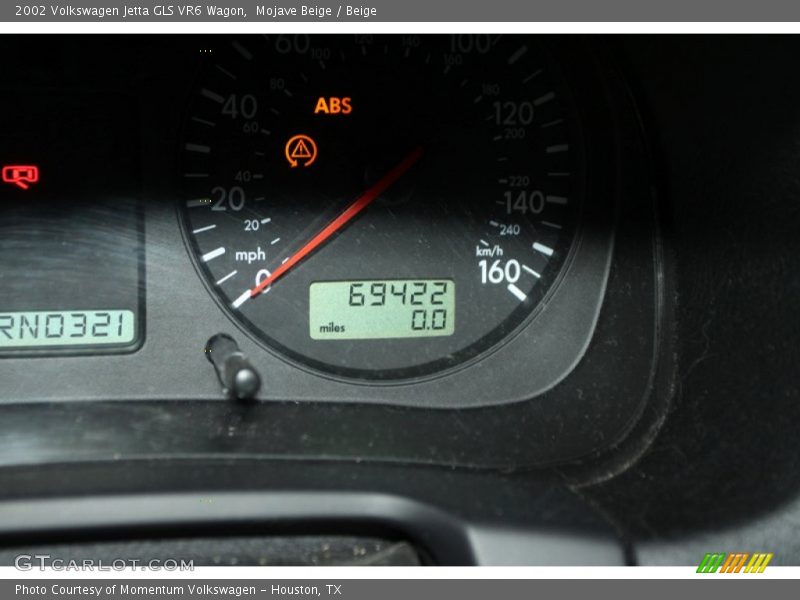 Mojave Beige / Beige 2002 Volkswagen Jetta GLS VR6 Wagon