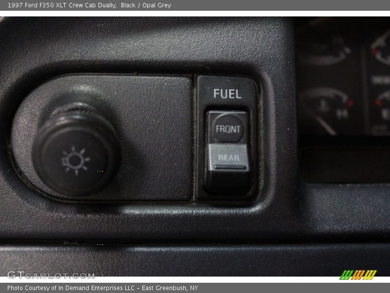 Black / Opal Grey 1997 Ford F350 XLT Crew Cab Dually