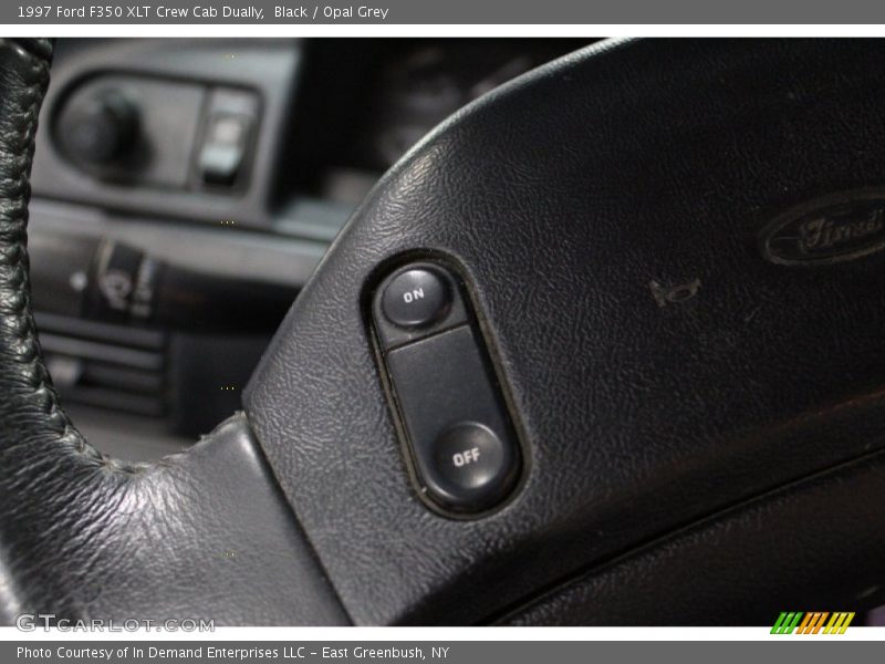 Black / Opal Grey 1997 Ford F350 XLT Crew Cab Dually