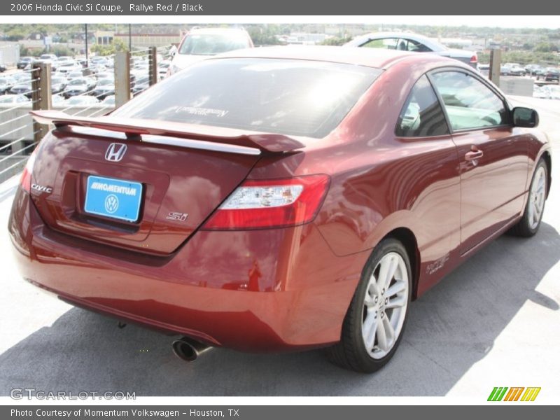 Rallye Red / Black 2006 Honda Civic Si Coupe