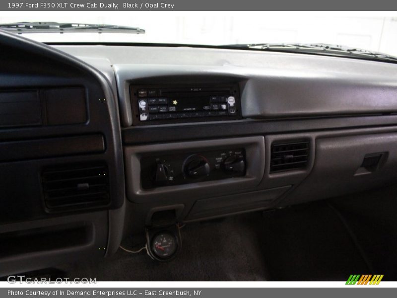 Black / Opal Grey 1997 Ford F350 XLT Crew Cab Dually
