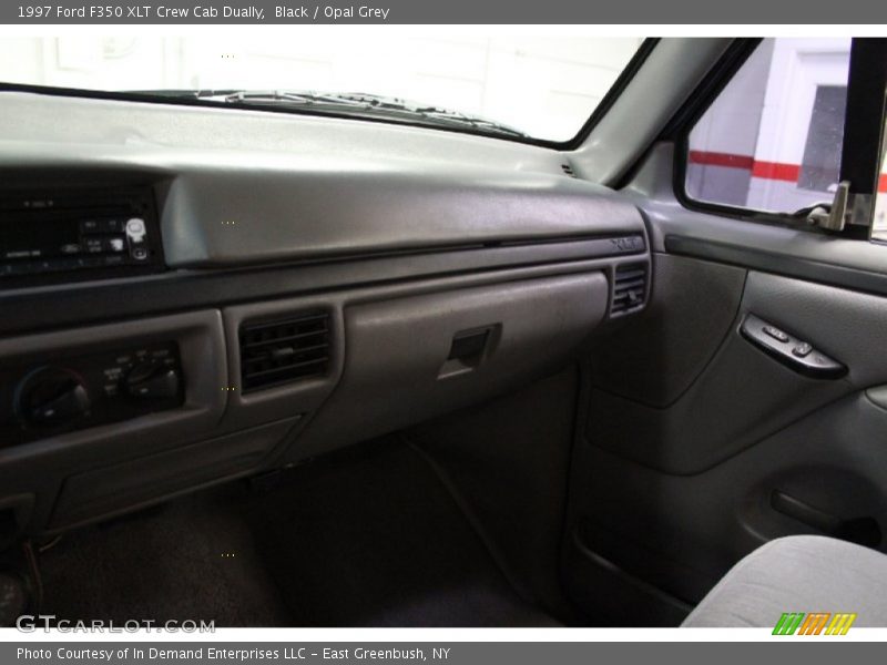 Black / Opal Grey 1997 Ford F350 XLT Crew Cab Dually