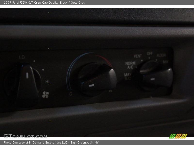 Black / Opal Grey 1997 Ford F350 XLT Crew Cab Dually
