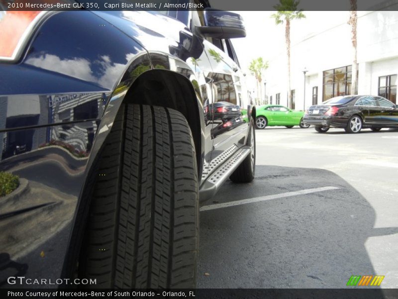 Capri Blue Metallic / Almond/Black 2010 Mercedes-Benz GLK 350
