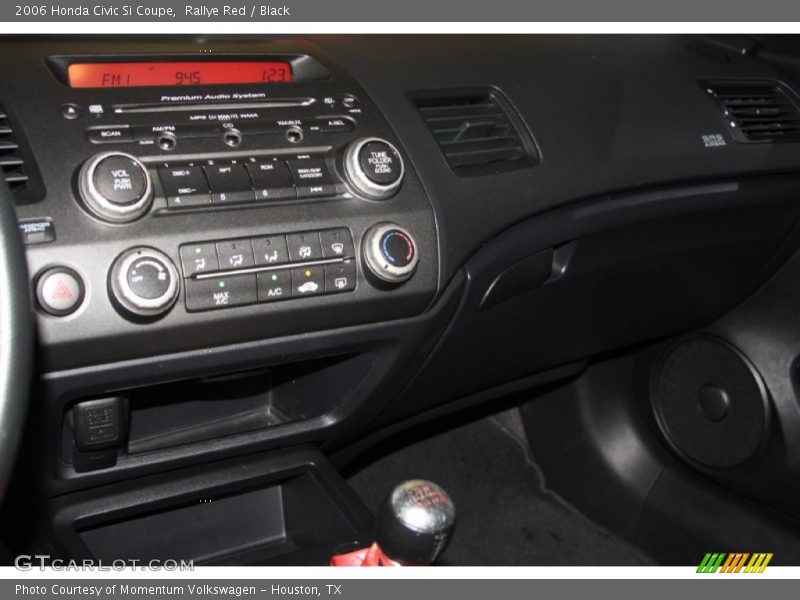 Rallye Red / Black 2006 Honda Civic Si Coupe