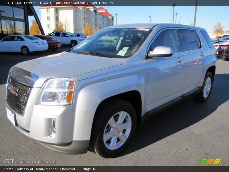 Quicksilver Metallic / Light Titanium 2011 GMC Terrain SLE AWD