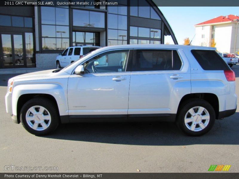 Quicksilver Metallic / Light Titanium 2011 GMC Terrain SLE AWD