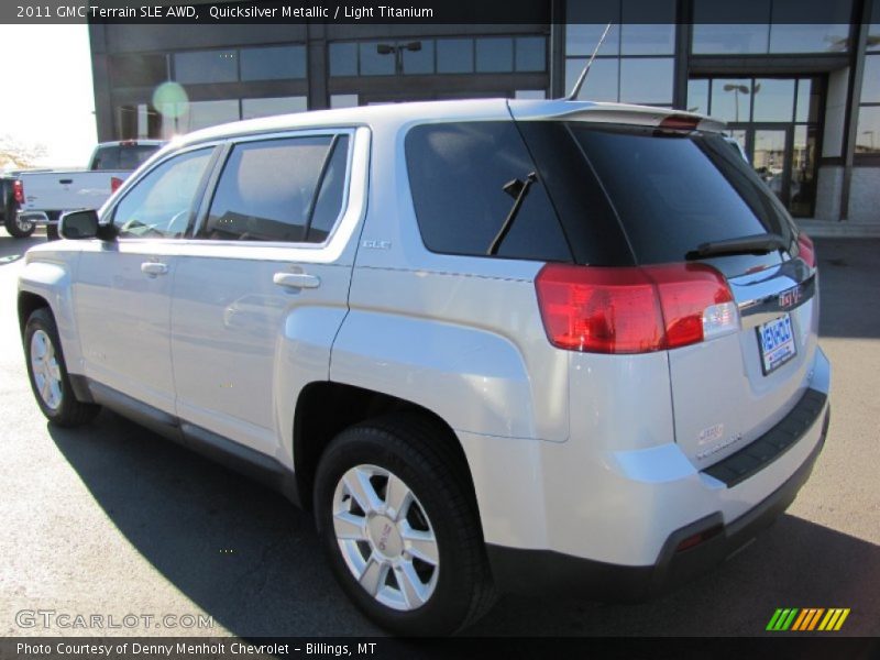 Quicksilver Metallic / Light Titanium 2011 GMC Terrain SLE AWD