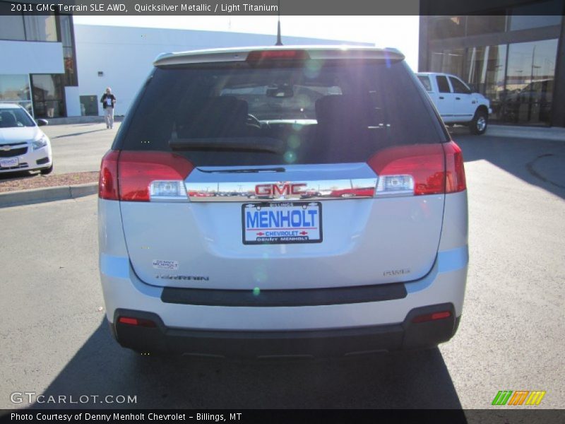 Quicksilver Metallic / Light Titanium 2011 GMC Terrain SLE AWD
