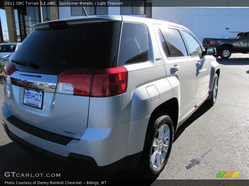 Quicksilver Metallic / Light Titanium 2011 GMC Terrain SLE AWD