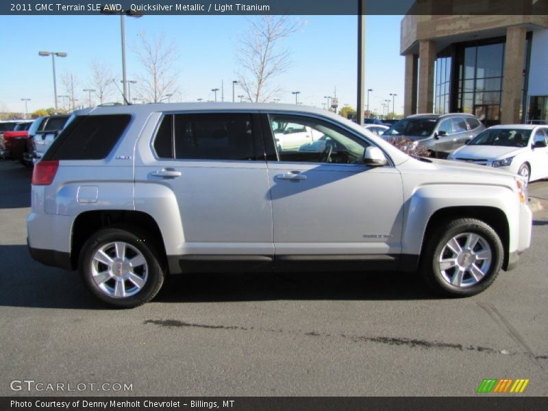Quicksilver Metallic / Light Titanium 2011 GMC Terrain SLE AWD