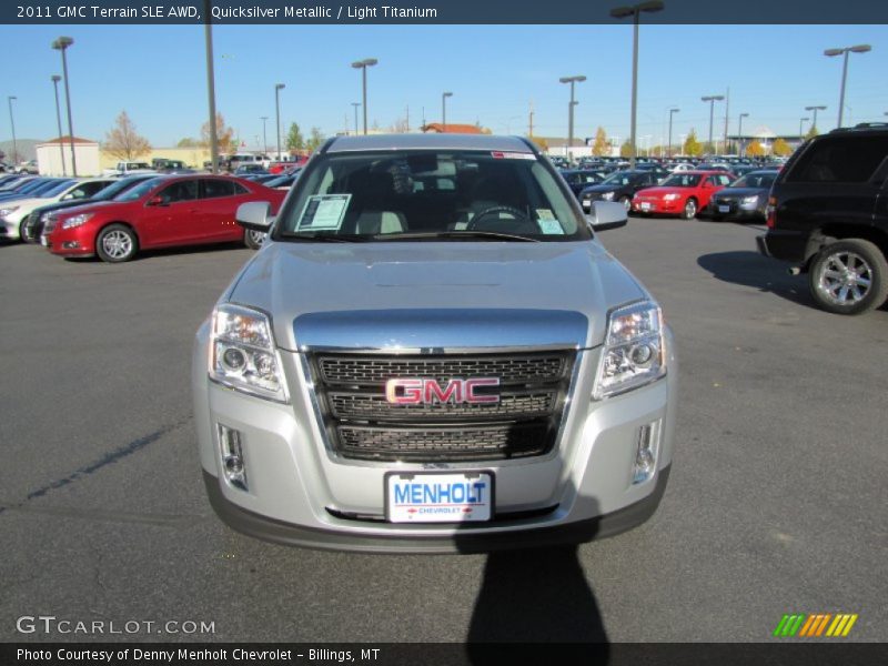 Quicksilver Metallic / Light Titanium 2011 GMC Terrain SLE AWD