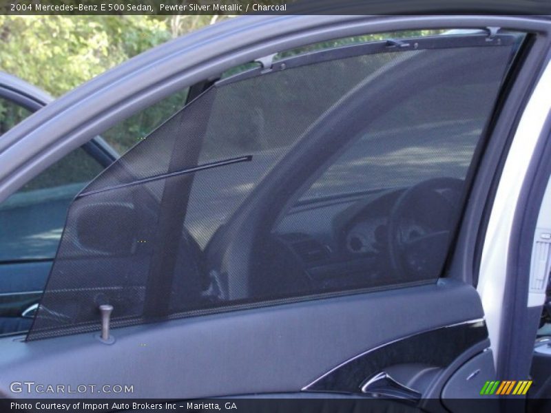 Pewter Silver Metallic / Charcoal 2004 Mercedes-Benz E 500 Sedan