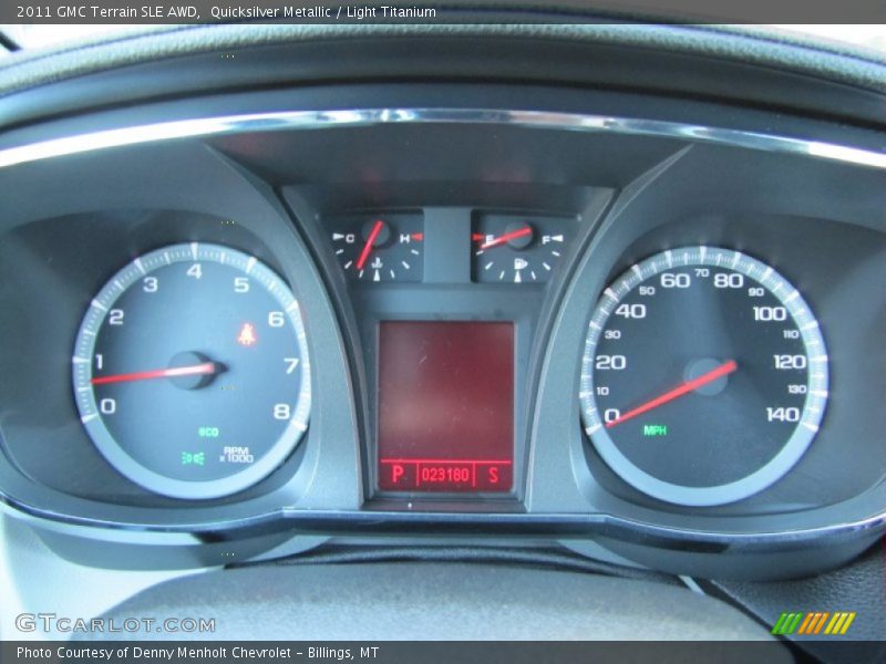 Quicksilver Metallic / Light Titanium 2011 GMC Terrain SLE AWD