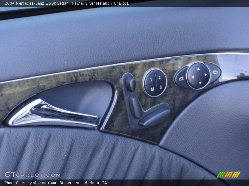 Pewter Silver Metallic / Charcoal 2004 Mercedes-Benz E 500 Sedan