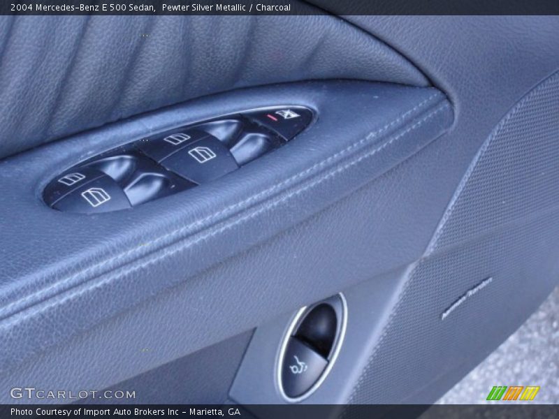 Pewter Silver Metallic / Charcoal 2004 Mercedes-Benz E 500 Sedan