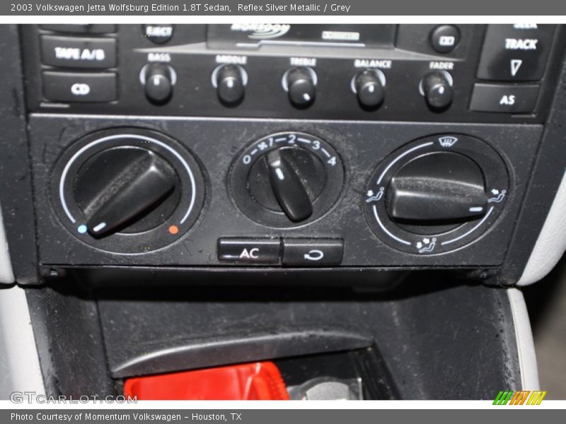 Reflex Silver Metallic / Grey 2003 Volkswagen Jetta Wolfsburg Edition 1.8T Sedan