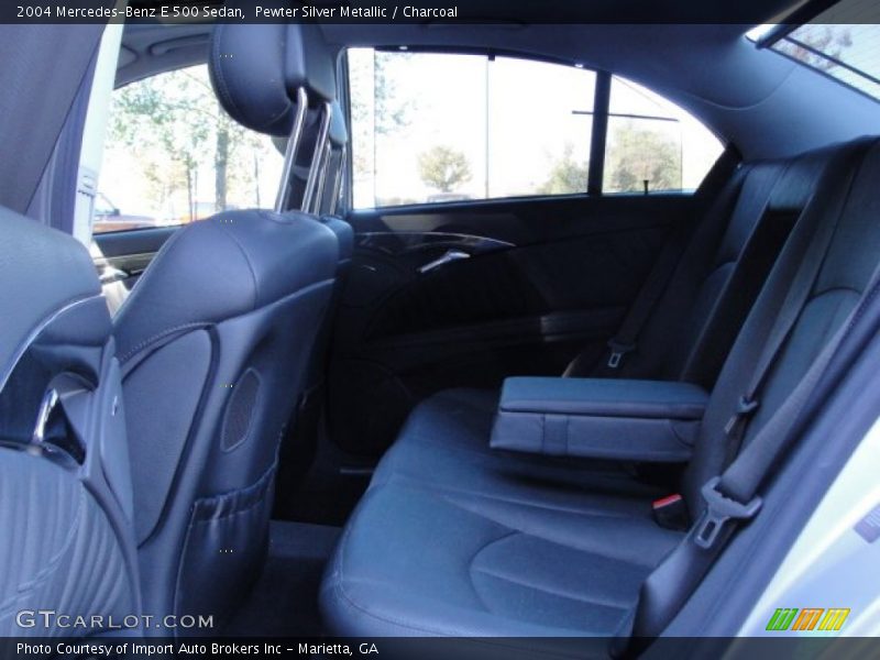 Pewter Silver Metallic / Charcoal 2004 Mercedes-Benz E 500 Sedan