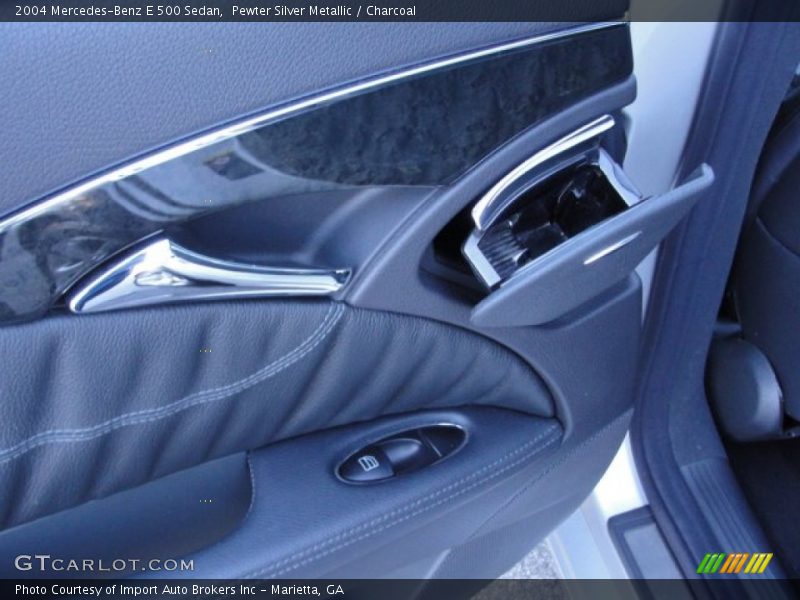 Pewter Silver Metallic / Charcoal 2004 Mercedes-Benz E 500 Sedan