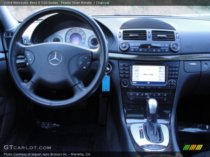 Pewter Silver Metallic / Charcoal 2004 Mercedes-Benz E 500 Sedan
