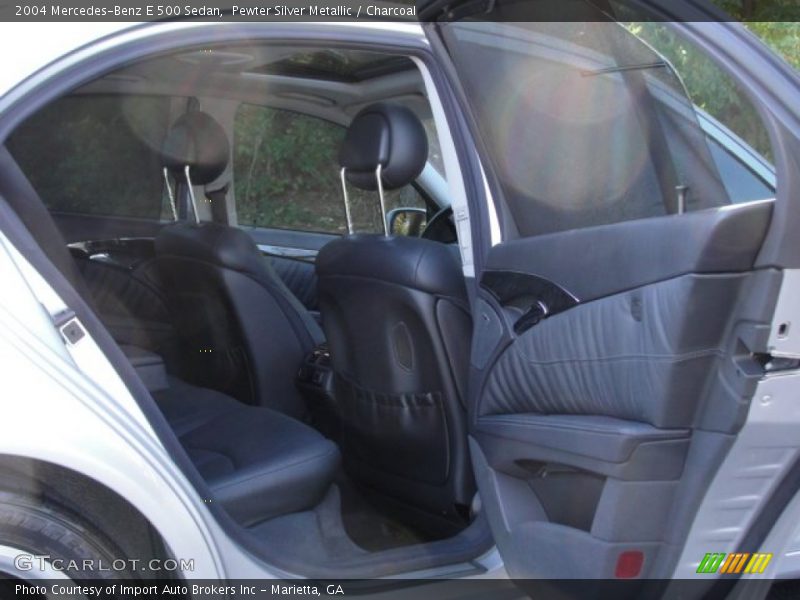 Pewter Silver Metallic / Charcoal 2004 Mercedes-Benz E 500 Sedan