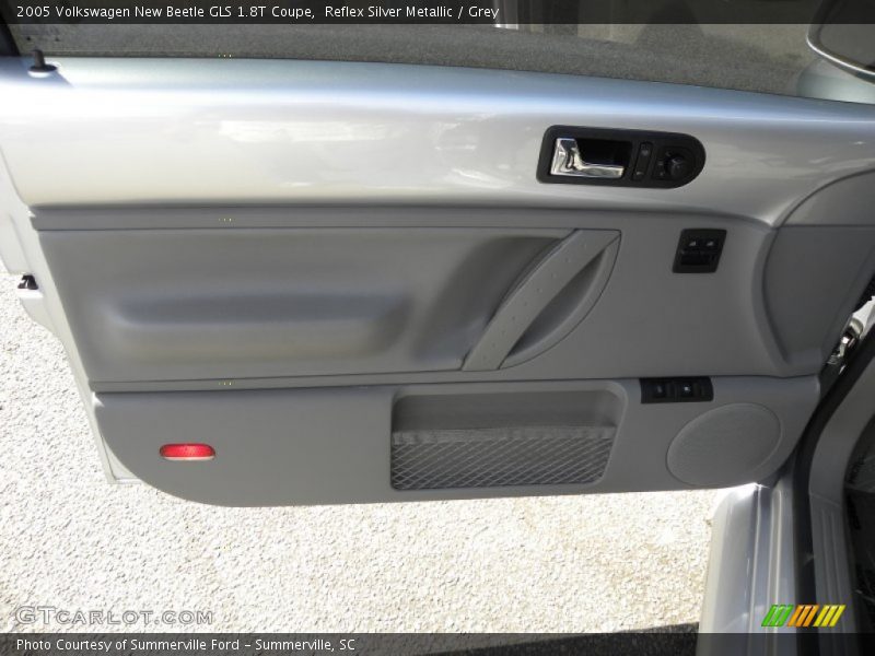 Reflex Silver Metallic / Grey 2005 Volkswagen New Beetle GLS 1.8T Coupe