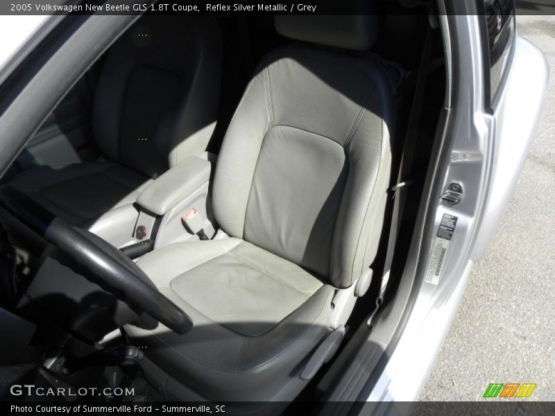 Reflex Silver Metallic / Grey 2005 Volkswagen New Beetle GLS 1.8T Coupe